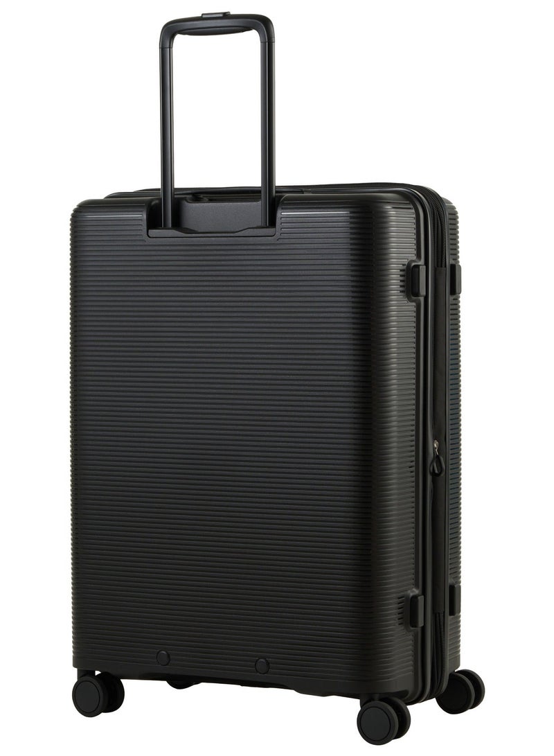 Echolac Forza 55 Cm Expandable 4-Double Wheeled Hardcase Cabin Luggage Trolley - Black - Image 3
